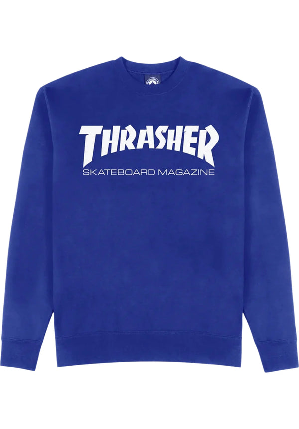 Thrasher - Skate Mag Crewneck (Blue)